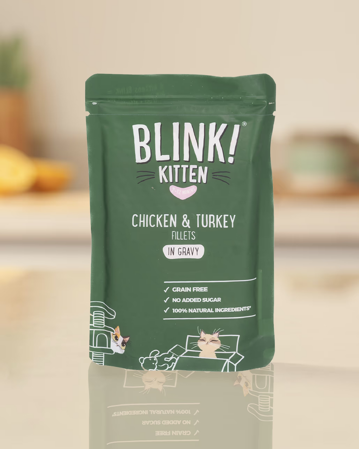 Chicken & Turkey Fillets Gravy kittens