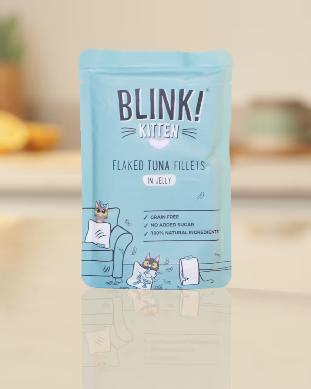 Flaked Tuna in Jelly for kittens
