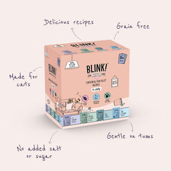 Chicken Fillet & Fish Recipes in Jelly for Kittens 8 x 85g