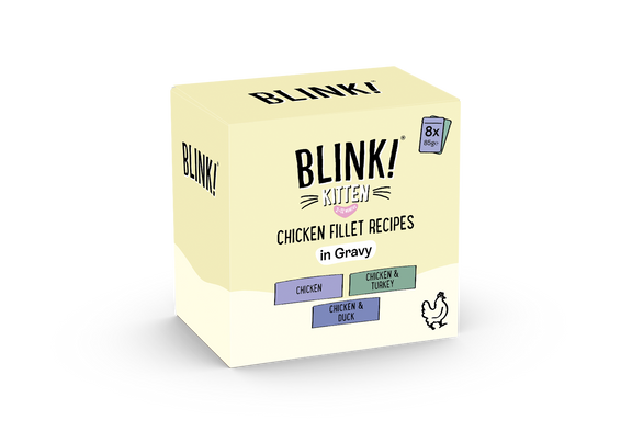 Chicken Fillet Recipes in Gravy for Kittens 8 x 85g