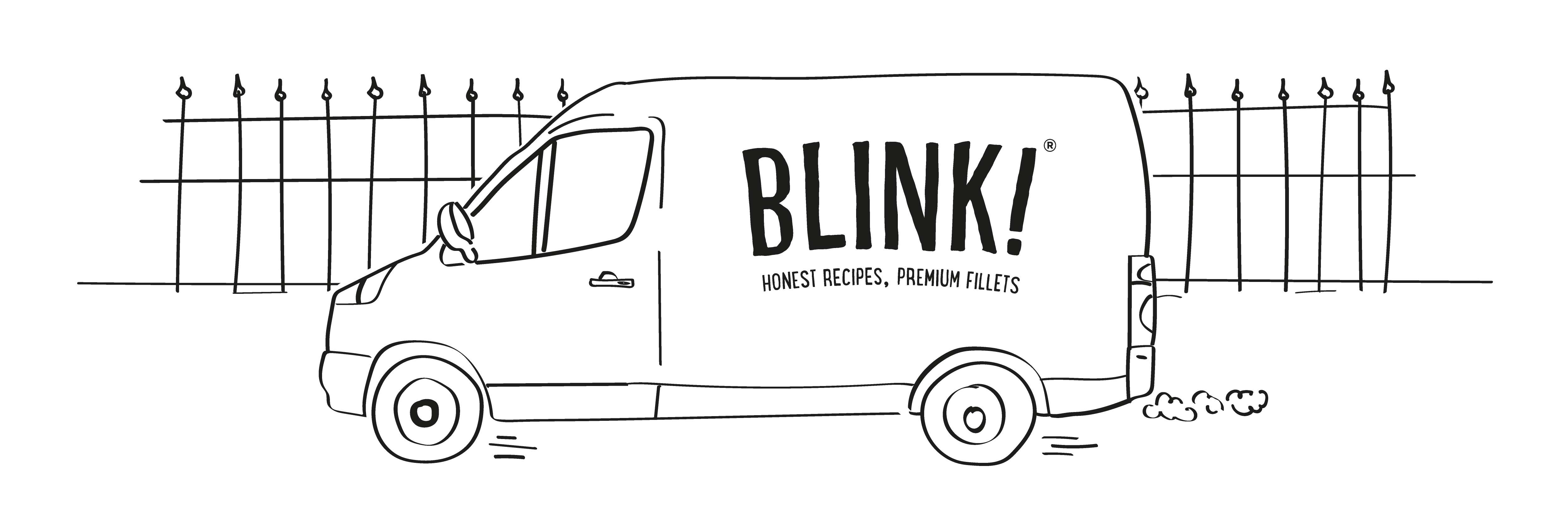 Sketch of a Blink van